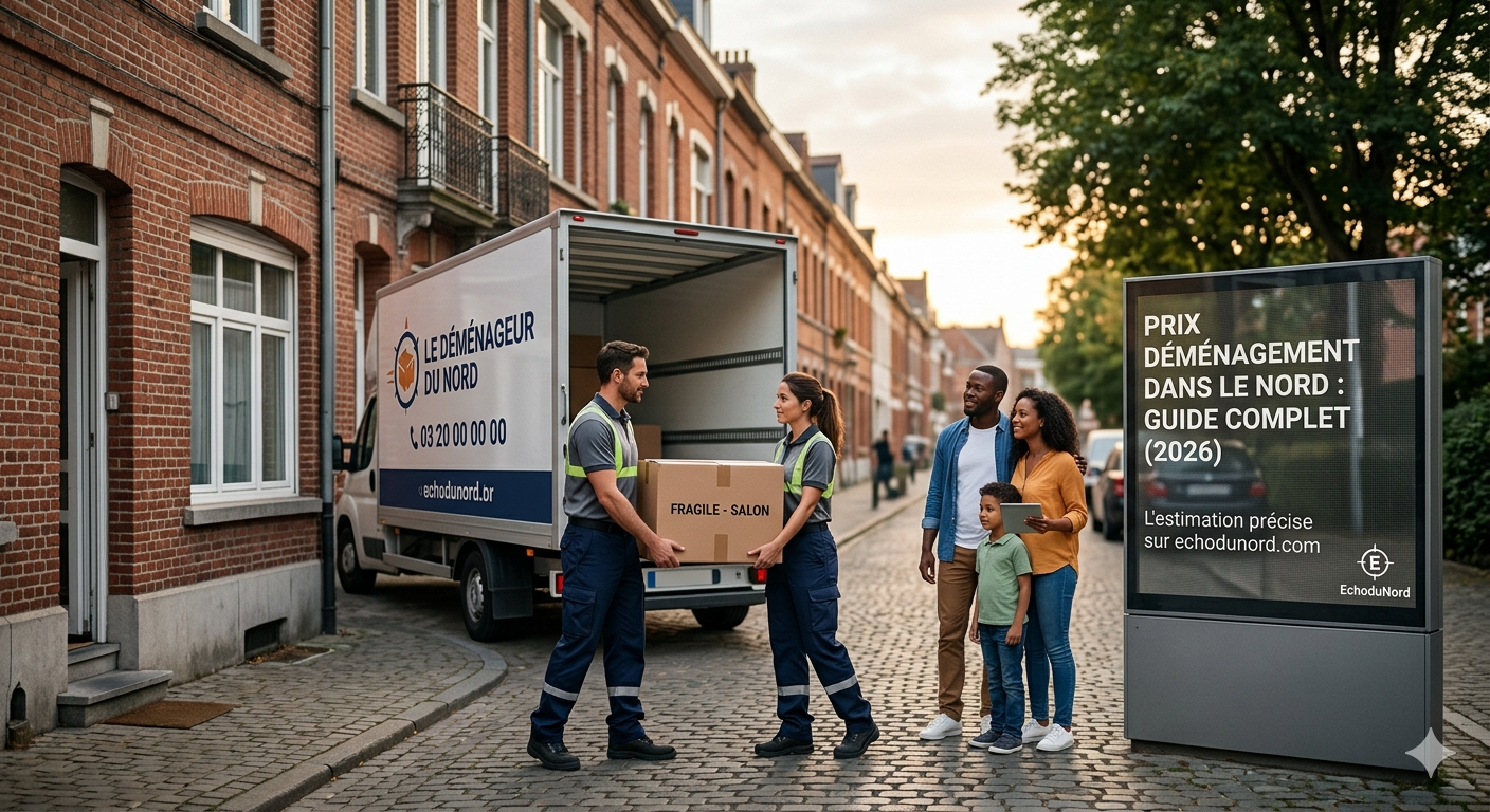 Quel est le prix d'un déménagement dans le Nord
