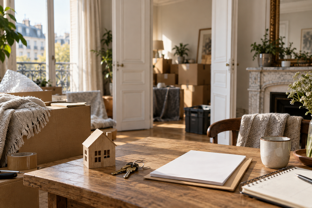 Déménager après une vente